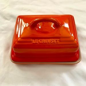 Brand new Le Creuset butter dish